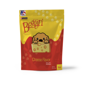 Beggin front Cheese
