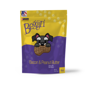Beggin front Peanut Butter